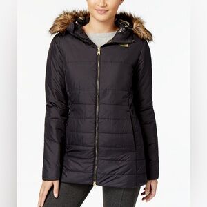 The North Face Women's Harway Insulated Parka NWT Black Gold Size Small